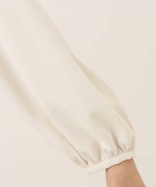 OFUON / オフオン シャツ・ブラウス | 配色メロー フレアーデザインブラウス/洗える/WEB限定サイズあり | 詳細21