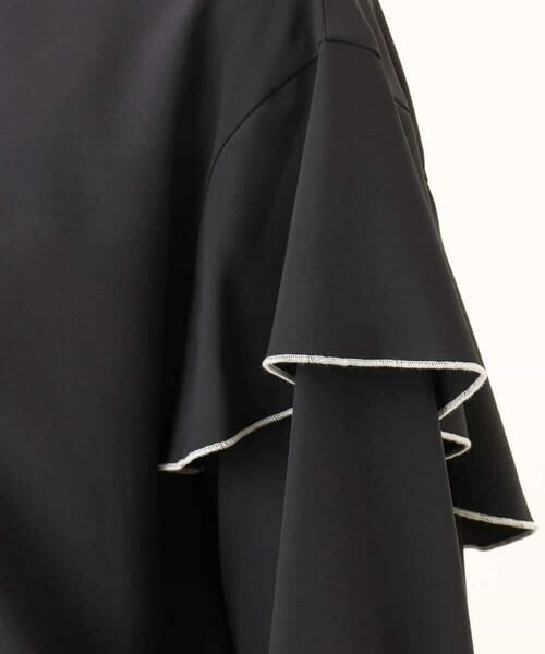 OFUON / オフオン シャツ・ブラウス | 配色メロー フレアーデザインブラウス/洗える/WEB限定サイズあり | 詳細25