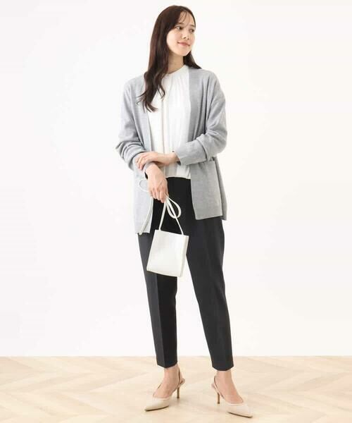 OFUON / オフオン シャツ・ブラウス | フロントタックデザインブラウス/洗える/WEB限定 | 詳細14