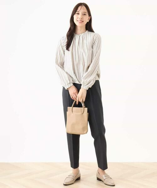 OFUON / オフオン シャツ・ブラウス | フロントタックデザインブラウス/洗える/WEB限定 | 詳細17