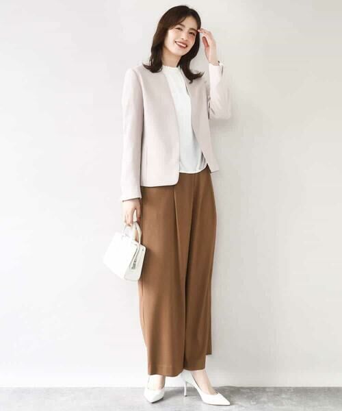 OFUON / オフオン シャツ・ブラウス | シャーリングネックデザインブラウス/洗える/WEB限定サイズあり | 詳細26