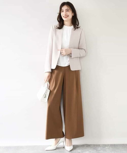 OFUON / オフオン シャツ・ブラウス | シャーリングネックデザインブラウス/洗える/WEB限定サイズあり | 詳細27