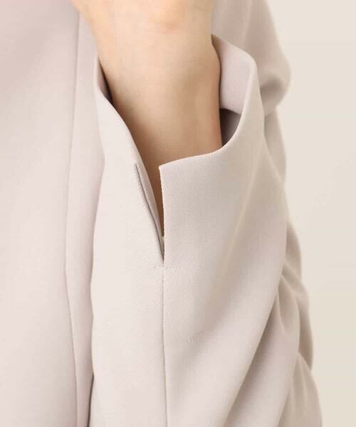 OFUON / オフオン ノーカラージャケット | [セットアップ対応]ノーカラージャケット/洗える/WEB限定サイズあり | 詳細27