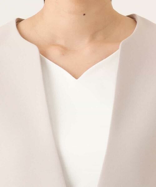 OFUON / オフオン ノーカラージャケット | [セットアップ対応]カラーレスジャケット/洗える/WEB限定サイズあり | 詳細29
