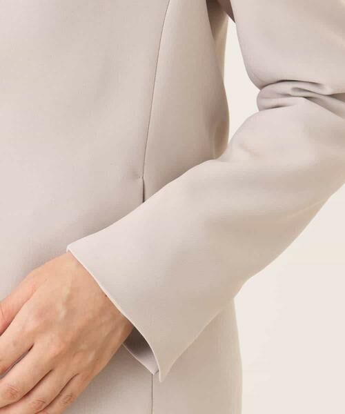 OFUON / オフオン ノーカラージャケット | [セットアップ対応]カラーレスジャケット/洗える/WEB限定サイズあり | 詳細30
