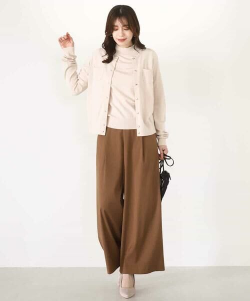 OFUON / オフオン ニット・セーター | カラーニットアンサンブル/洗える/WEB限定サイズあり | 詳細11