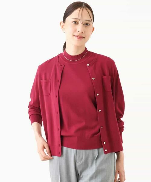 OFUON / オフオン ニット・セーター | カラーニットアンサンブル/洗える/WEB限定サイズあり | 詳細12