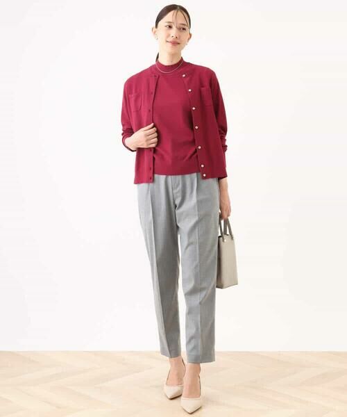 OFUON / オフオン ニット・セーター | カラーニットアンサンブル/洗える/WEB限定サイズあり | 詳細13