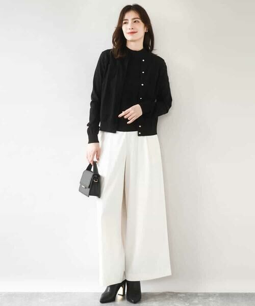 OFUON / オフオン ニット・セーター | カラーニットアンサンブル/洗える/WEB限定サイズあり | 詳細16