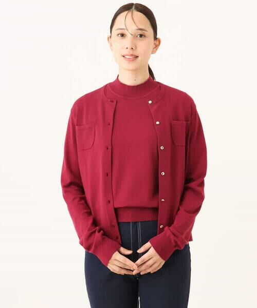 OFUON / オフオン ニット・セーター | カラーニットアンサンブル/洗える/WEB限定サイズあり | 詳細19