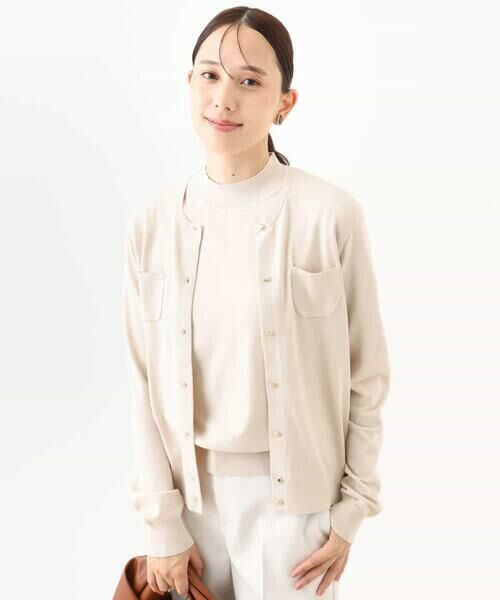 OFUON / オフオン ニット・セーター | カラーニットアンサンブル/洗える/WEB限定サイズあり | 詳細5