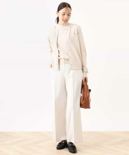 OFUON / オフオン ニット・セーター | カラーニットアンサンブル/洗える/WEB限定サイズあり | 詳細6