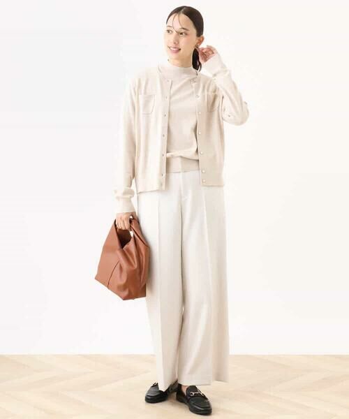 OFUON / オフオン ニット・セーター | カラーニットアンサンブル/洗える/WEB限定サイズあり | 詳細7