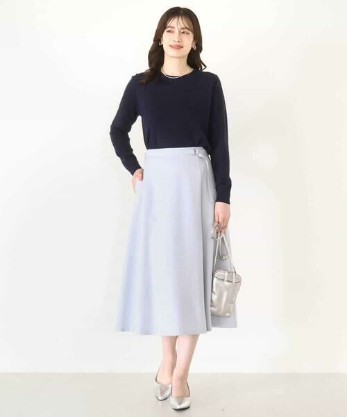 OFUON / オフオン ニット・セーター | ドット柄コンパクトニットプルオーバー/洗える/WEB限定サイズあり | 詳細13