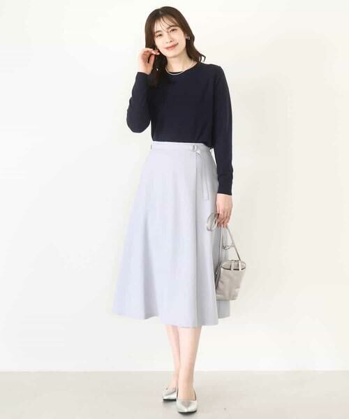 OFUON / オフオン ニット・セーター | ドット柄コンパクトニットプルオーバー/洗える/WEB限定サイズあり | 詳細15