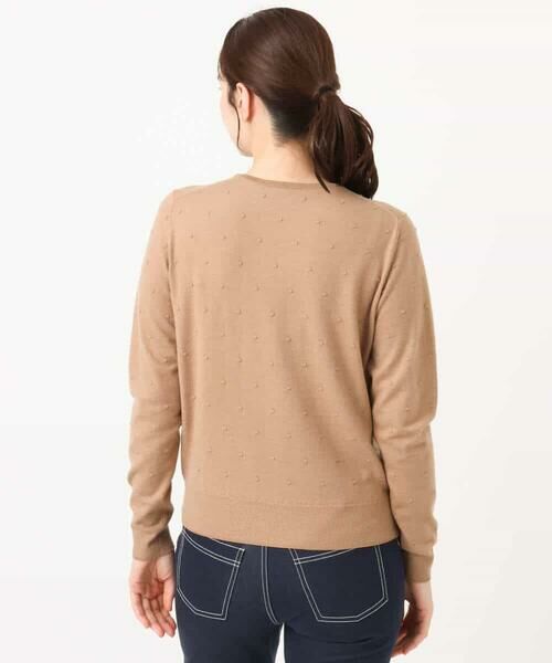 OFUON / オフオン ニット・セーター | ドット柄コンパクトニットプルオーバー/洗える/WEB限定サイズあり | 詳細28