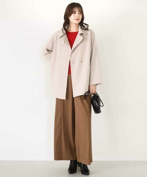 OFUON / オフオン ニット・セーター | ドット柄コンパクトニットプルオーバー/洗える/WEB限定サイズあり | 詳細9