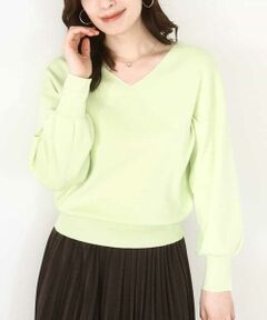 OFUON / オフオン ニット・セーター | ベーシックVネックニット/洗える/WEB限定サイズあり