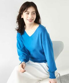 OFUON / オフオン ニット・セーター | ベーシックVネックニット/洗える/WEB限定サイズあり