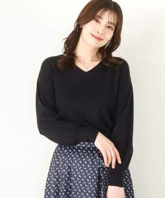 OFUON / オフオン ニット・セーター | ベーシックVネックニット/洗える/WEB限定サイズあり