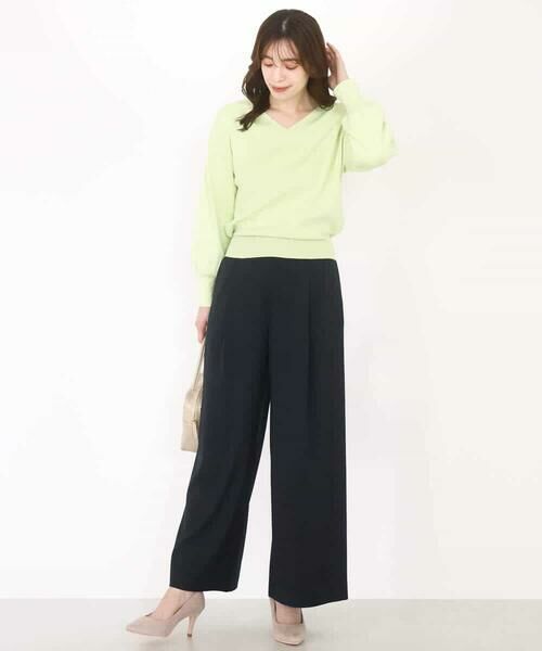 OFUON / オフオン ニット・セーター | ベーシックVネックニット/洗える/WEB限定サイズあり | 詳細10