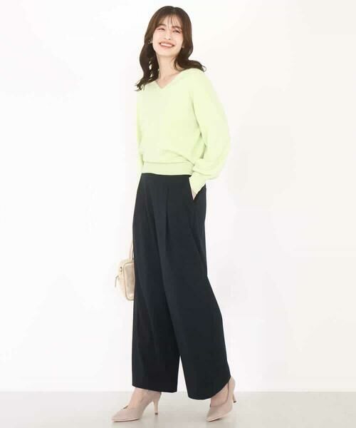 OFUON / オフオン ニット・セーター | ベーシックVネックニット/洗える/WEB限定サイズあり | 詳細11