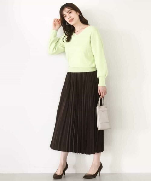 OFUON / オフオン ニット・セーター | ベーシックVネックニット/洗える/WEB限定サイズあり | 詳細15