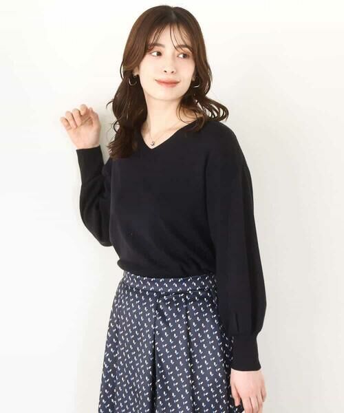 OFUON / オフオン ニット・セーター | ベーシックVネックニット/洗える/WEB限定サイズあり | 詳細5