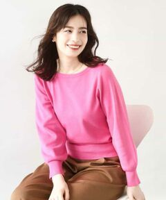 OFUON / オフオン ニット・セーター | ベーシックボートネックニット/洗える/WEB限定サイズあり