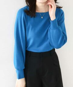 OFUON / オフオン ニット・セーター | ベーシックボートネックニット/洗える/WEB限定サイズあり