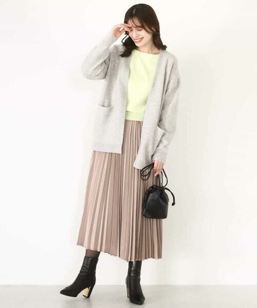 OFUON / オフオン ニット・セーター | ベーシックボートネックニット/洗える/WEB限定サイズあり | 詳細11