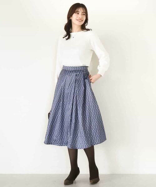 OFUON / オフオン ニット・セーター | ベーシックボートネックニット/洗える/WEB限定サイズあり | 詳細14