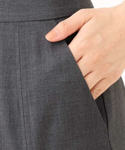 OFUON / オフオン ロング・マキシ丈スカート | シフォンプリーツスリットデザインスカート/洗える | 詳細25