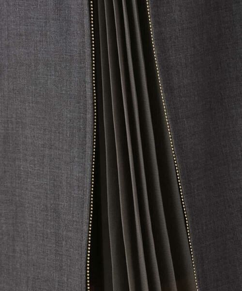 OFUON / オフオン ロング・マキシ丈スカート | シフォンプリーツスリットデザインスカート/洗える | 詳細27