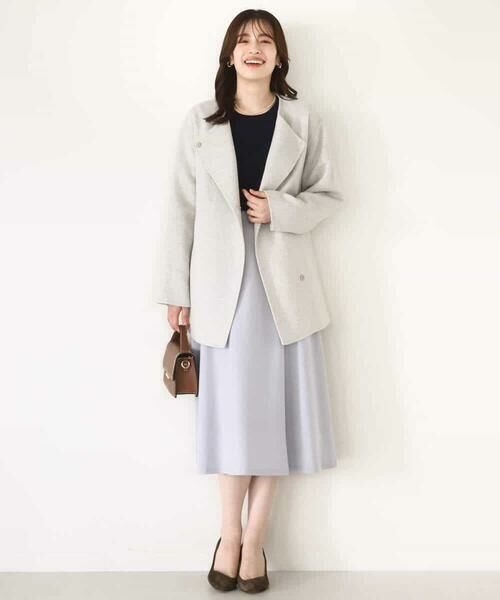 OFUON / オフオン ロング・マキシ丈スカート | ラップ風フレアースカート/洗える/WEB限定サイズあり | 詳細10