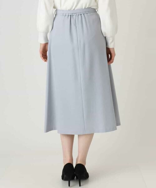 OFUON / オフオン ロング・マキシ丈スカート | ラップ風フレアースカート/洗える/WEB限定サイズあり | 詳細23