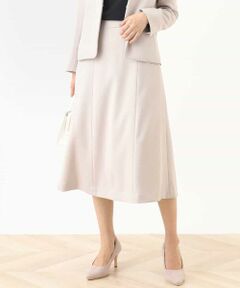 OFUON / オフオン ミニ・ひざ丈スカート | [セットアップ対応]タックディティールスカート/洗える/WEB限定サイズあり