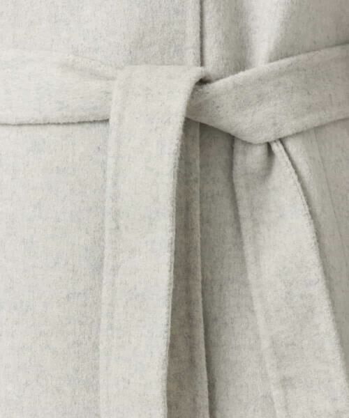 OFUON / オフオン その他アウター | スムースリバー ノーカラーミドル丈コート | 詳細24