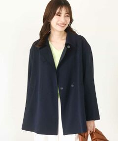 OFUON / オフオン その他アウター | ミドル丈スタンドコート/洗える/WEB限定サイズあり