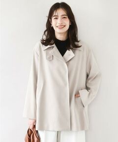 OFUON / オフオン その他アウター | ミドル丈スタンドコート/洗える/WEB限定サイズあり