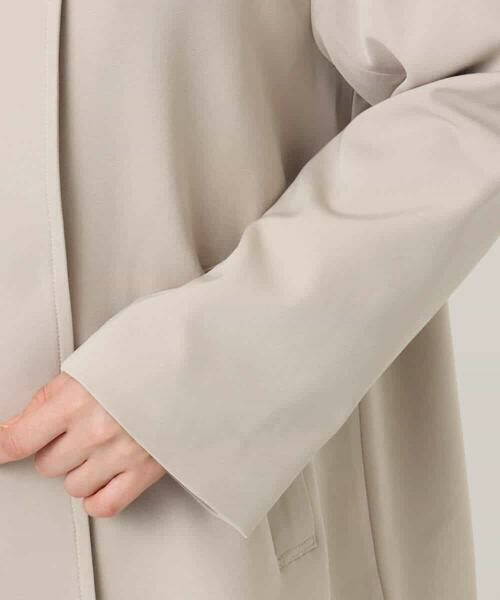 OFUON / オフオン その他アウター | ミドル丈スタンドコート/洗える/WEB限定サイズあり | 詳細19