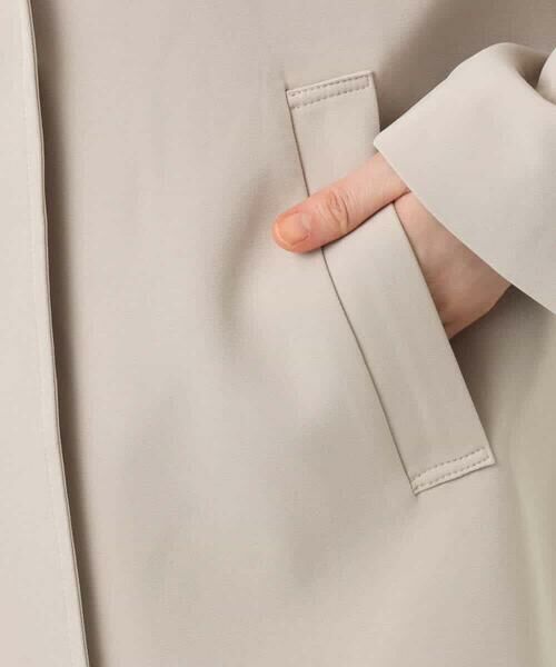 OFUON / オフオン その他アウター | ミドル丈スタンドコート/洗える/WEB限定サイズあり | 詳細20