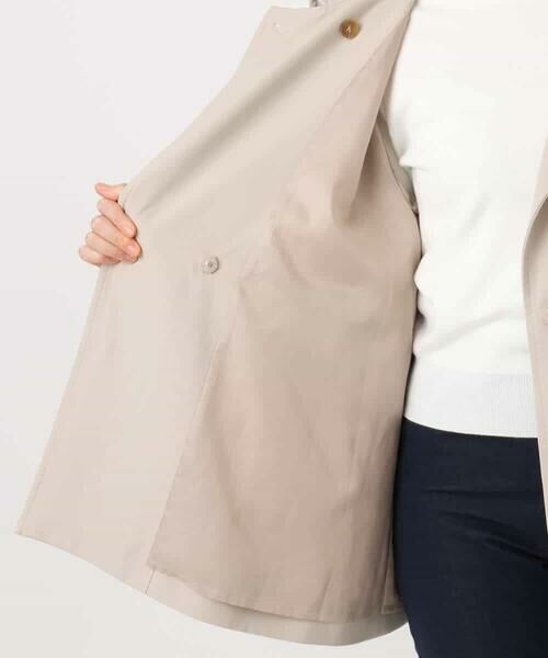 OFUON / オフオン その他アウター | ミドル丈スタンドコート/洗える/WEB限定サイズあり | 詳細27