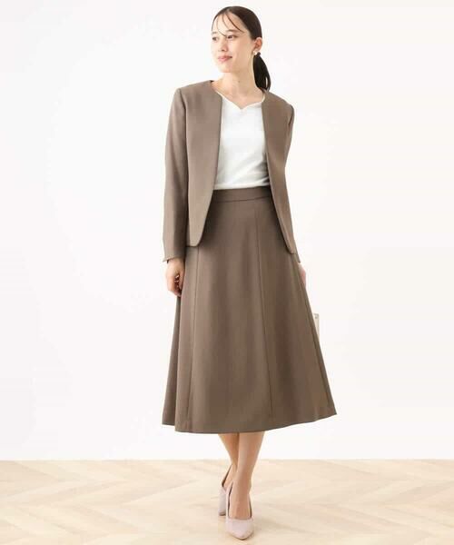 OFUON / オフオン カットソー | ハートネックコットンカットソー/洗える/WEB限定サイズあり | 詳細16