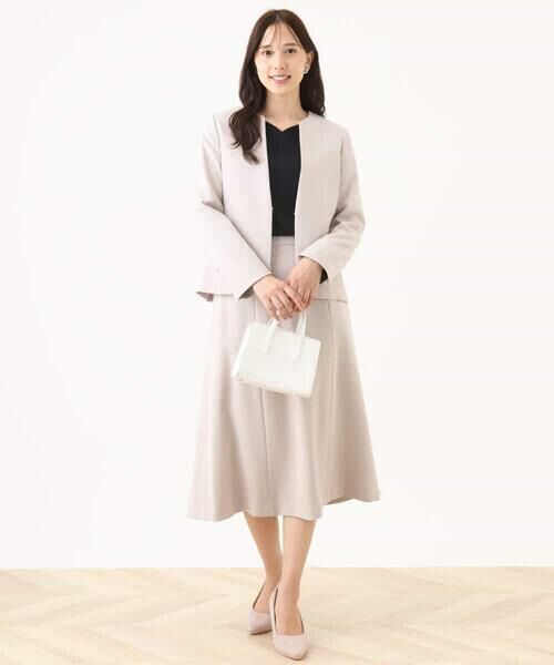 OFUON / オフオン カットソー | ハートネックコットンカットソー/洗える/WEB限定サイズあり | 詳細5