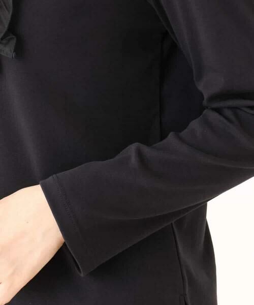 OFUON / オフオン カットソー | ミニフリルディティールコットンカットソー/洗える/WEB限定サイズあり | 詳細18