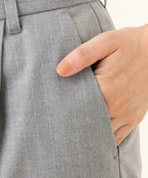 OFUON / オフオン その他パンツ | [名品シリーズ]ストレッチテーパードパンツ（ストライプ・無地） | 詳細21
