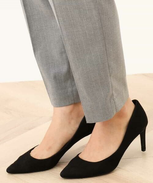 OFUON / オフオン その他パンツ | [名品シリーズ]ストレッチテーパードパンツ（ストライプ・無地） | 詳細22