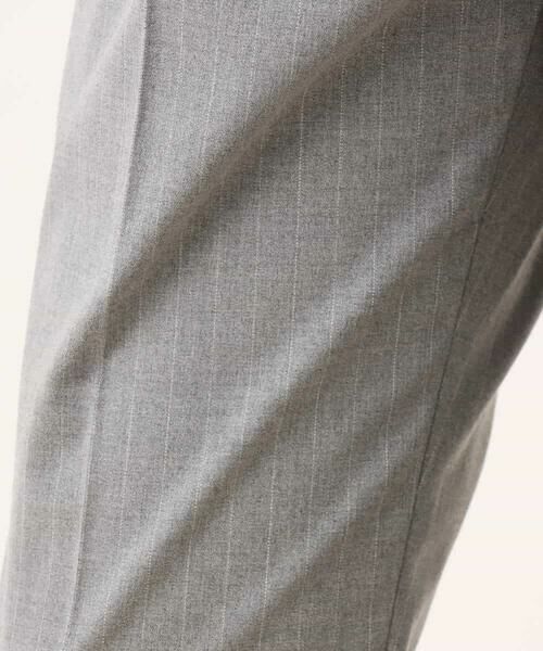 OFUON / オフオン その他パンツ | [名品シリーズ]ストレッチテーパードパンツ（ストライプ・無地） | 詳細23