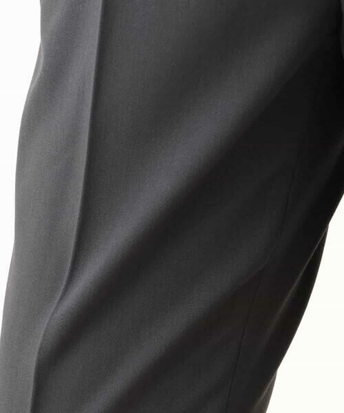 OFUON / オフオン その他パンツ | [名品シリーズ]ストレッチテーパードパンツ（ストライプ・無地） | 詳細25